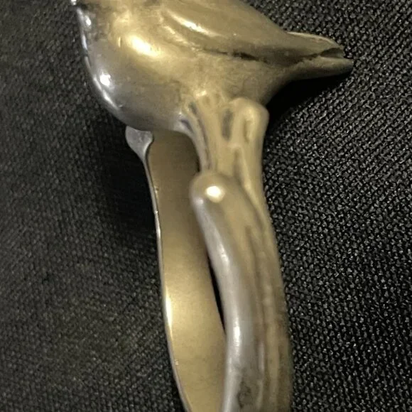 Retired James Avery Bird on a Branch Ring 7 - Picture 2 of 7